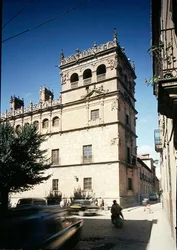 Blick auf den Turm des Palacio de Monterrey, begonnen 1540